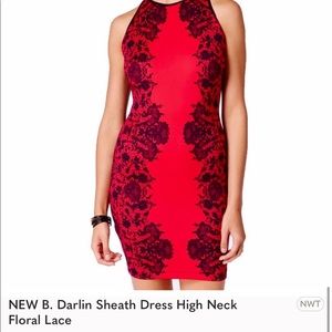 Brand new black and red dress from Macy’s with tags